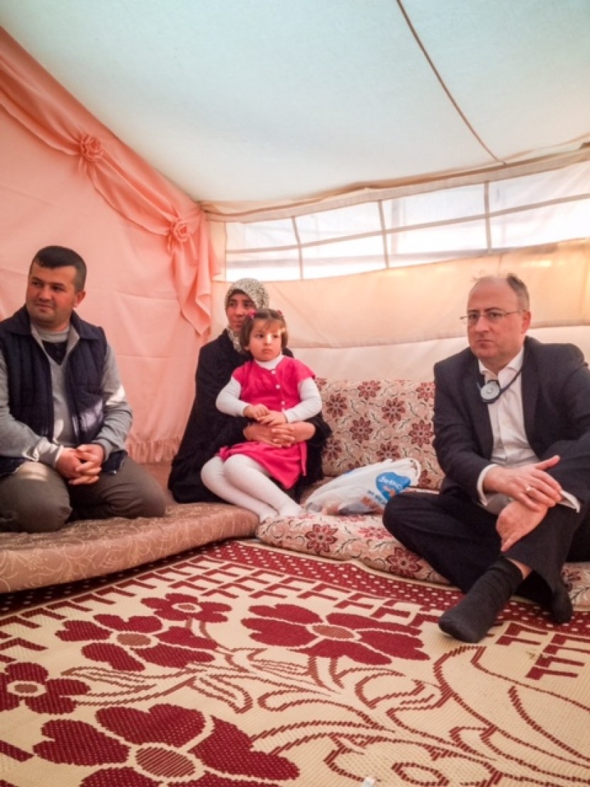 Delegação do Parlamento Europeu visita campo de refugiados na Turquia