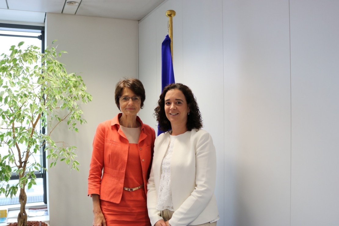 Sofia Ribeiro reivindica junto da Comissária apoios para as RUP’s e defesa de Portugal
