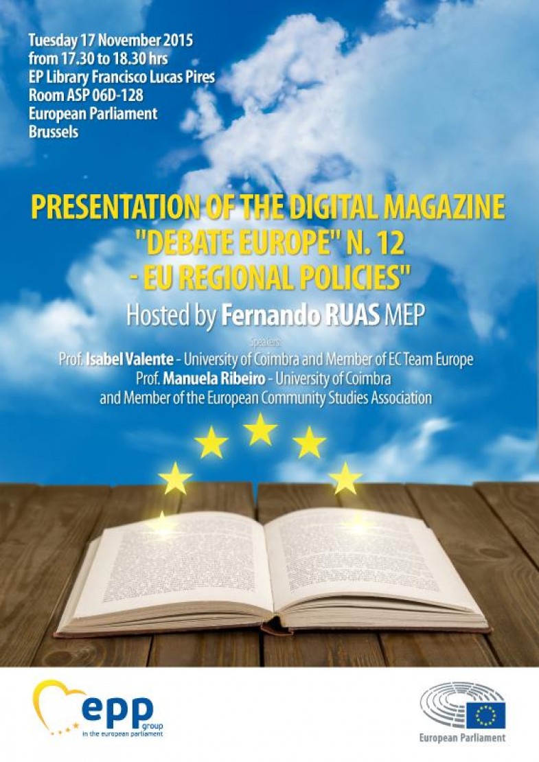 Apresentação da Revista digital “Debater a Europa” no Parlamento Europeu