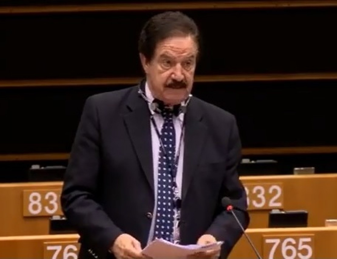 Eurodeputado Fernando Ruas em defesa do azeite português no Parlamento Europeu 